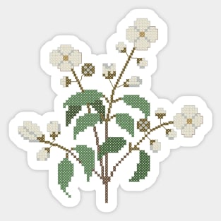 Idaho State Flower Syringa Sticker